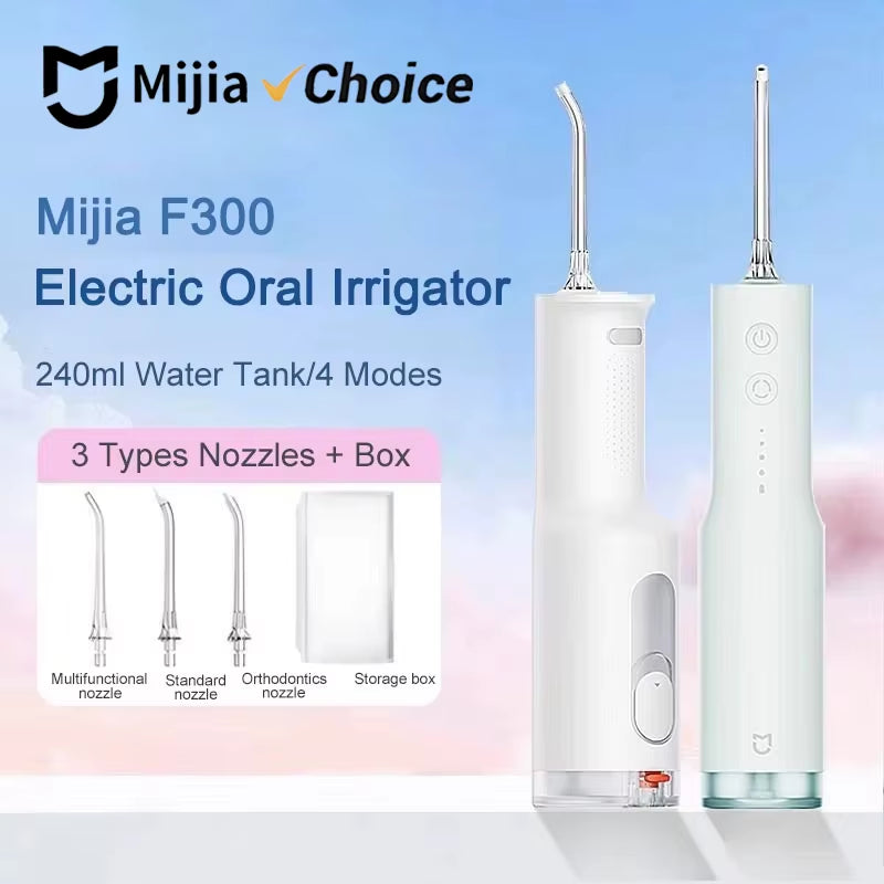F300 Electric Oral Irrigator – Whitening and Deep Cleaning