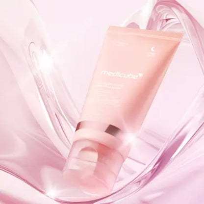 Medicube Collagen Night Wrapping Mask - Overnight Peel-Off Mask for Firming & Glow