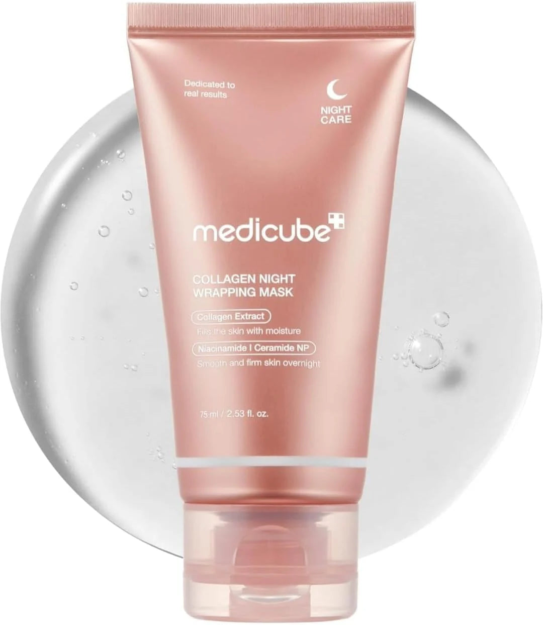 Medicube Collagen Night Wrapping Mask - Overnight Peel-Off Mask for Firming & Glow