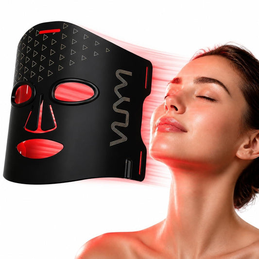 VYM Professional Cordless Red Light Therapy Mask for Facial Treatment 