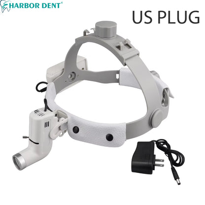 Dental 5W LED Head Light Lamp Brightness Spot Ajustable Dentistry Lab Headlamp Surgical Headlight