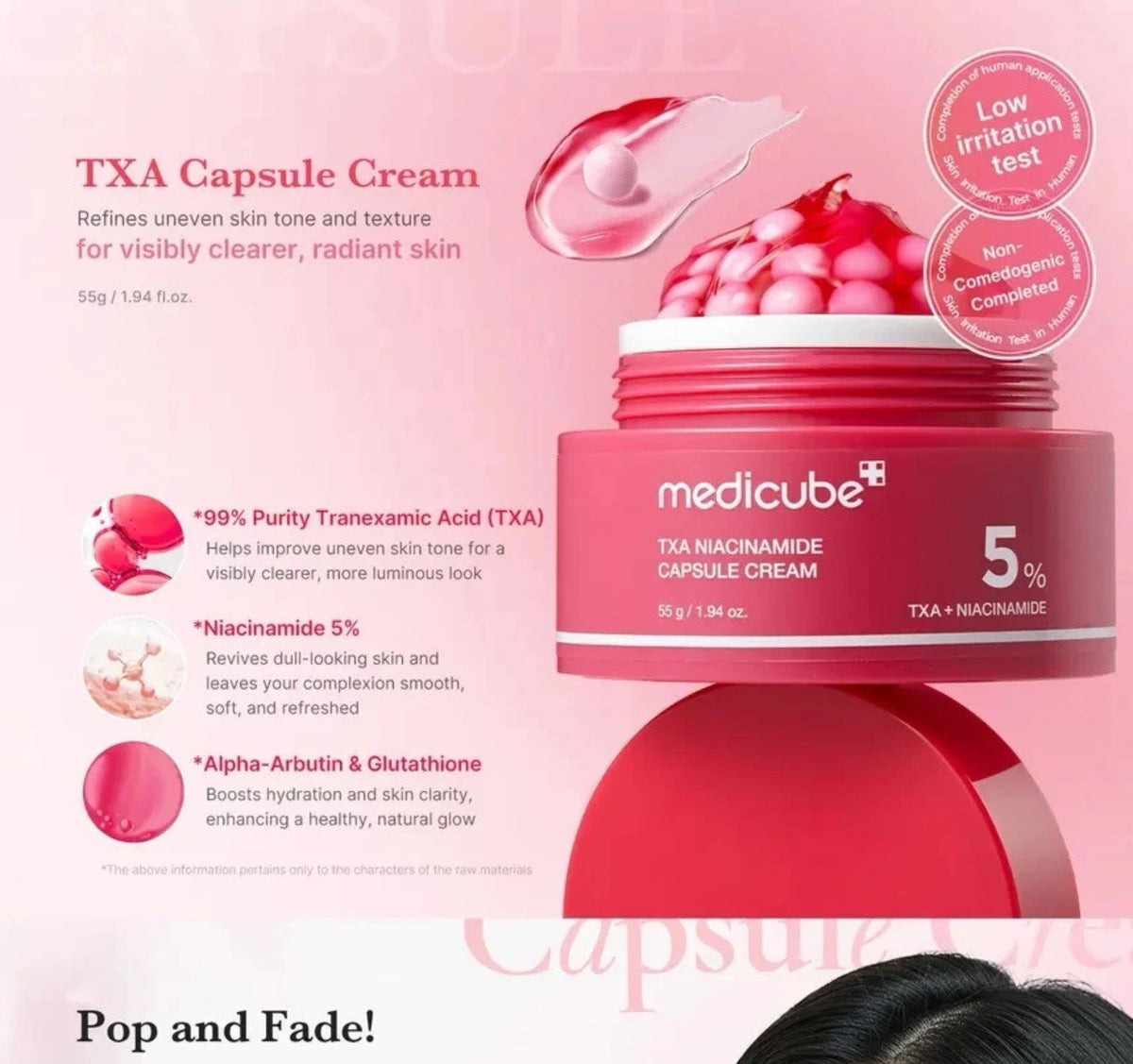 Medicube TXA & Niacinamide Serum - Dark Spot Corrector - Korean Skincare